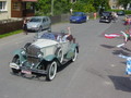 Wir begrüßten die Teilnehmer der 21. Internationalen Dresdner Kfz-Veteranenfahrt am 16. Juni 2006 mit den Flaggen und Nationalhymnen ihrer Heimat.