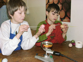 Wachs auftragen