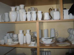 La porcelaine blanche Weißporzellan